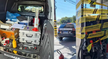 Polícia interdita dois postos em Sorocaba (SP) por adulteração de combustíveis com metanol, substância tóxica que pode levar à morte