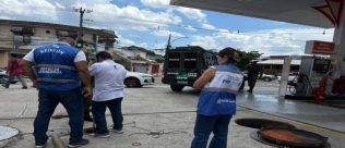 Força-tarefa flagra mais de 200 mil litros de combustível adulterado em fundo falso de posto no Rio de Janeiro